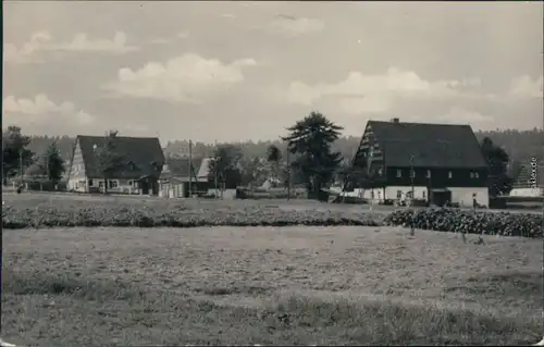 Zinnwald-Georgenfeld-Altenberg (Erzgebirge) Panorama-Ansicht - Teilansicht 1972 