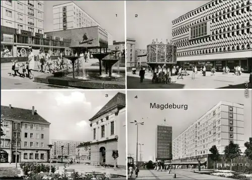 Magdeburg Karl-Marx-Straße, Kaufhaus (Centrum Warenhaus), Alter Markt 1980