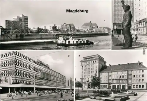Magdeburg Elbe, Erich-Weinert- Kaufhaus (Centrum Warenhaus), Hartstraße  1980