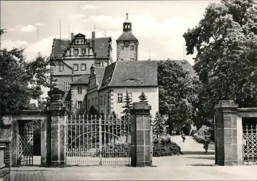 Ansichtskarte Pretzsch-Bad Schmiedeberg Eisenmoorbad: Schloss 1972