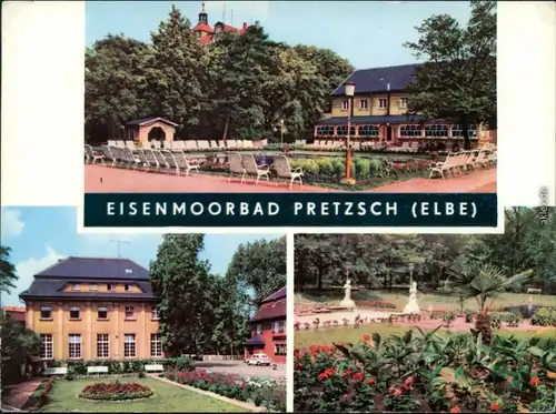 Pretzsch-Bad Schmiedeberg Eisenmoorbad: Kulturhaus, Moorbad, Kuranlage 1971