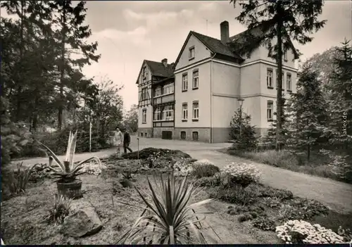 Ansichtskarte Ansichtskarte Friedensau-Möckern Altersheim (Villa) 1975