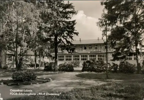 Ansichtskarte Lubmin FDGB-Erholungsheim Adolf Diesterweg 1965