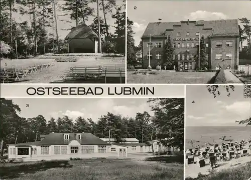 Lubmin Musikpavillon, Ernst-Kamieth-Heim, Ferienheim der  1975