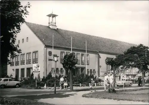Ansichtskarte Ahlbeck (Usedom) FDGB-Erholungsheim Haus der Erholung 1976