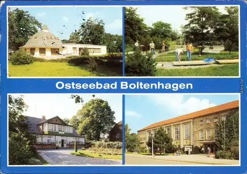 Boltenhagen HO-Gaststätte Minigolfanlage, FDGB-Erholungsheim g1988