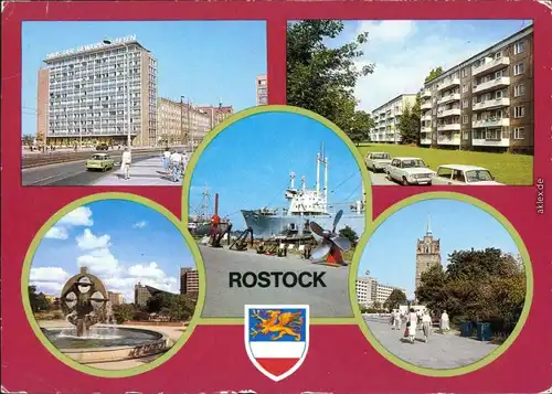 Rostock  üdstadt - Pawlowstraße -   Traditionsschiff Typ Frieden 1990