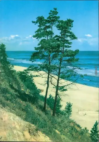 Ansichtskarte Allgemein Mecklenburg Vorpommern Strand mit Meerblick 1973