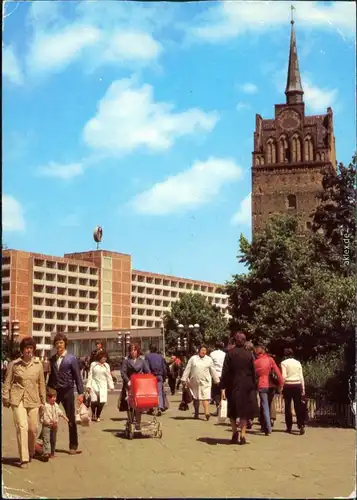 Ansichtskarte Ansichtskarte Ansichtskarte Rostock Hotel Warnow g1983