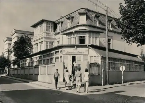 Ansichtskarte Ahlbeck (Usedom) FDGB-Erholungsheim "Strandschloss" 1974