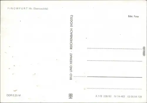 Finowfurt Schorfheide bis 1929 Schöpfurth Zeltplatz mit Strand,  Gäste 1982