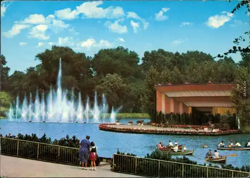Dortmund Westfalenpark (ehemals Kaiser Wilhelm Hain) - Wasserorgel 1980