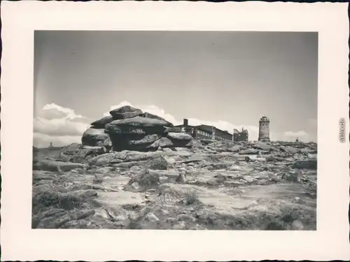 Ansichtskarte Ilsenburg (Harz) Hexenaltar und Teufelskanzel 1943