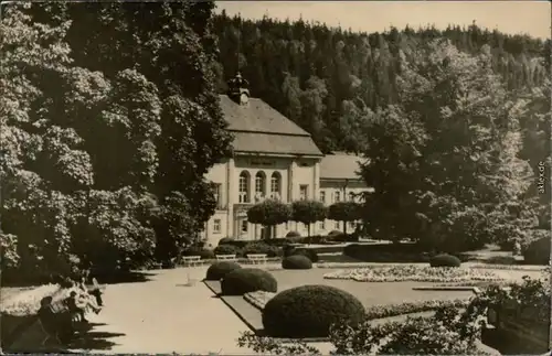 Ansichtskarte Bad Elster Badehaus 1960