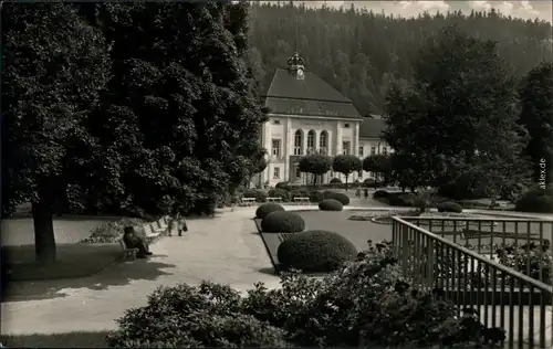 Ansichtskarte Bad Elster Badehaus 1956