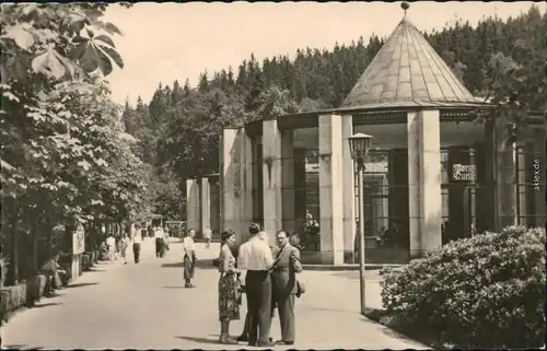 Ansichtskarte Bad Elster Moritzquelle 1958