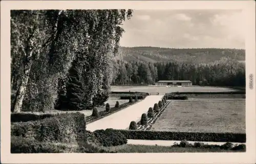 Ansichtskarte Bad Elster Stadion 1956