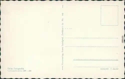 Ansichtskarte Bad Elster Altes Badehaus 1957