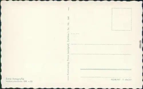 Ansichtskarte Ansichtskarte Bad Elster Panoramablick 1957