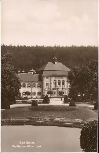 Ansichtskarte Bad Elster Albert Bad 1929