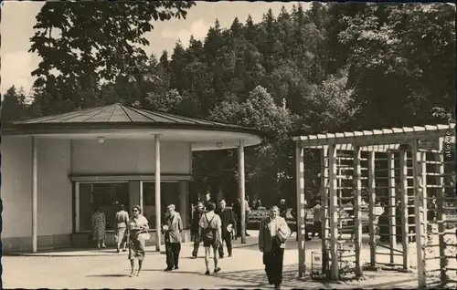 Ansichtskarte Bad Elster Kolonnaden 1959