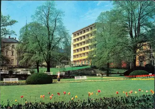 Ansichtskarte Bad Elster Kliniksanatorium 1972