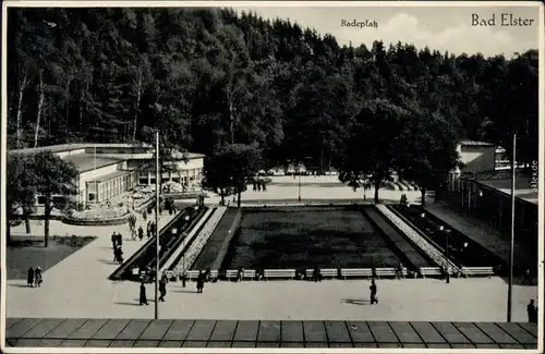 Ansichtskarte Bad Elster Badeplatz 1963