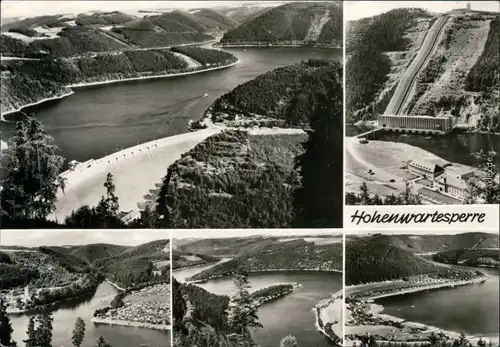 Ansichtskarte Hohenwarte-Kaulsdorf Hohenwartetalsperre und Stausee 1975