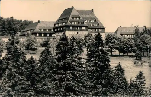 Ansichtskarte Altenberg (Erzgebirge) Sanatorium "Raupennest" 1957