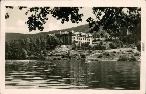 Ansichtskarte Ilmenau Goetheschule 1954