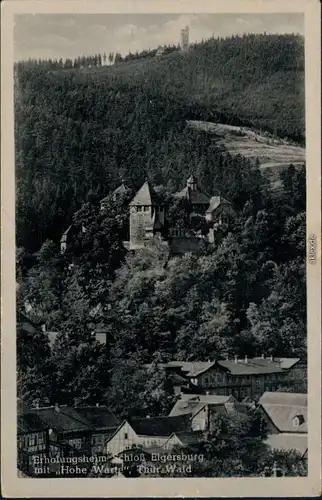 Ansichtskarte Elgersburg Schloss Elgersburg 1953
