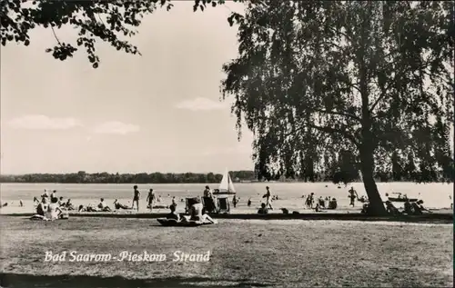 Ansichtskarte Pieskow-Bad Saarow Strand 1963