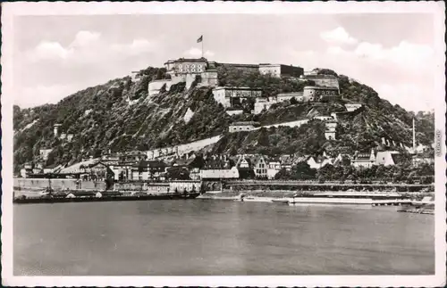Ansichtskarte Koblenz Festung Ehrenbreitstein 1968