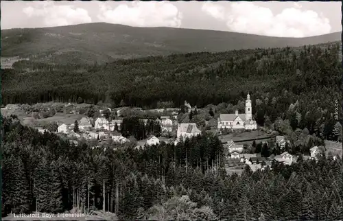 Ansichtskarte Bayerisch Eisenstein Panorama-Ansicht 1960