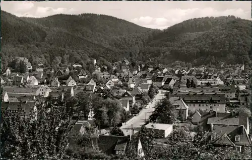 Ansichtskarte Bad Harzburg Panorama-Ansicht über den Ort 1963