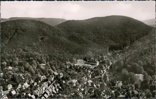 Ansichtskarte Bad Harzburg Panorama-Ansicht - Blick ins Krodotal 1965