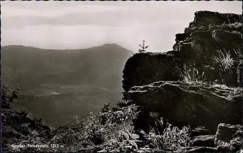 Ansichtskarte Zwiesel Großer Falkenstein 1961