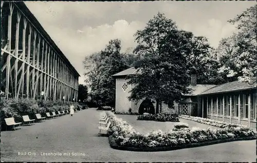 Ansichtskarte Bad Orb Saline 1958