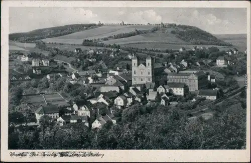 Ansichtskarte Wartha Bardo Panorama-Ansicht 1934 