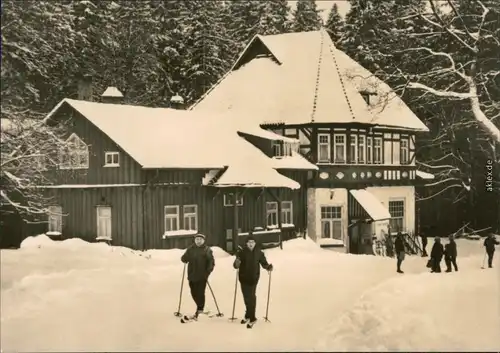 Ansichtskarte Oberhof (Thüringen) Obere Schweizerhütte 1970