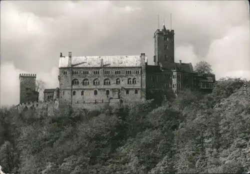 Ansichtskarte Eisenach Gesamtansicht 1980