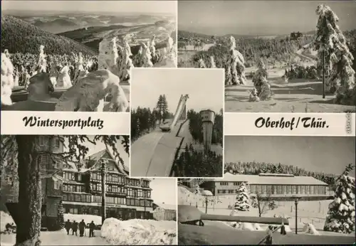 Ansichtskarte Oberhof (Thüringen) Ansichten 1970