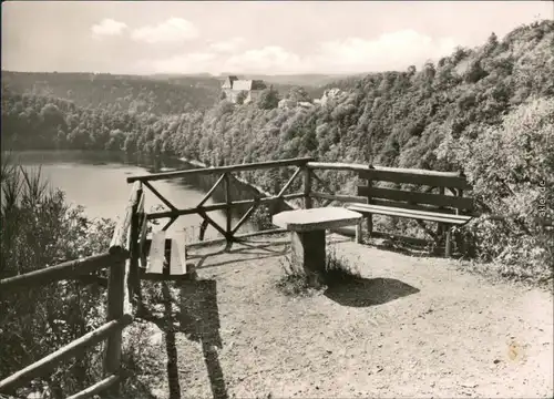 Ansichtskarte Burgk (Saale) Panorama Ansicht 1971