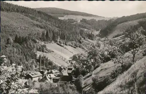 Ansichtskarte Mellenbach-Glasbach Panorama-Ansichten 1965
