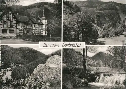 Ansichtskarte Sitzendorf Sorbitztal 1974