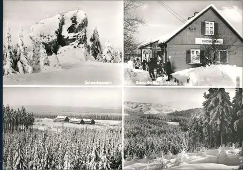 Schneckenstein Tannenbergsthal (Vogtland) Schneckenstein, Klause, 1980