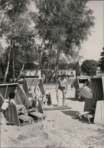 Ansichtskarte Klink (Müritz) Urlaubersiedlung "Völkerfreundschaft" 1974