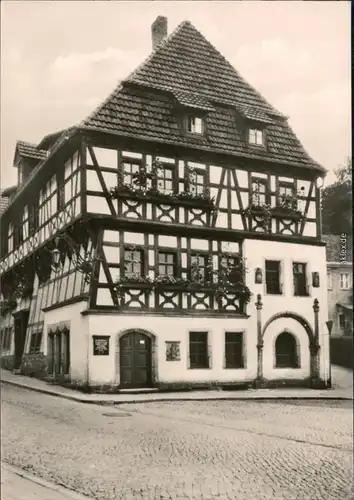 Ansichtskarte Eisenach Lutherhaus 1980