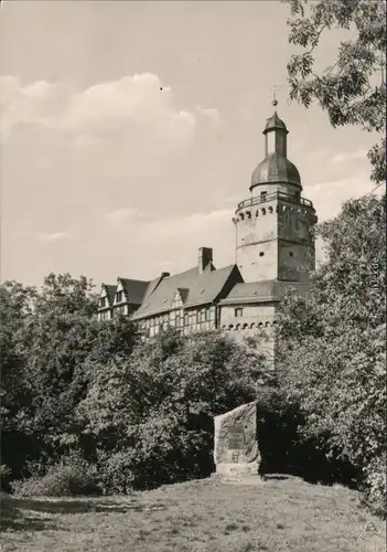 Ansichtskarte Meisdorf-Falkenstein/Harz Burg Falkenstein 1973