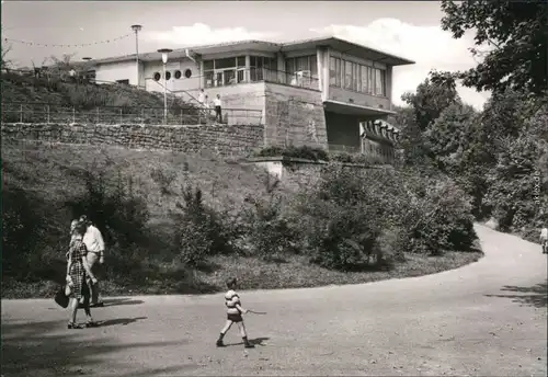 Ansichtskarte Gera HO-Terrassencafé Osterstein 1982